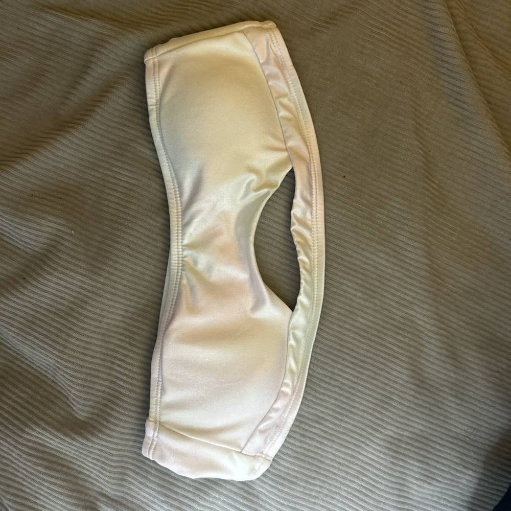 No Boundaries Cream Bikini Top